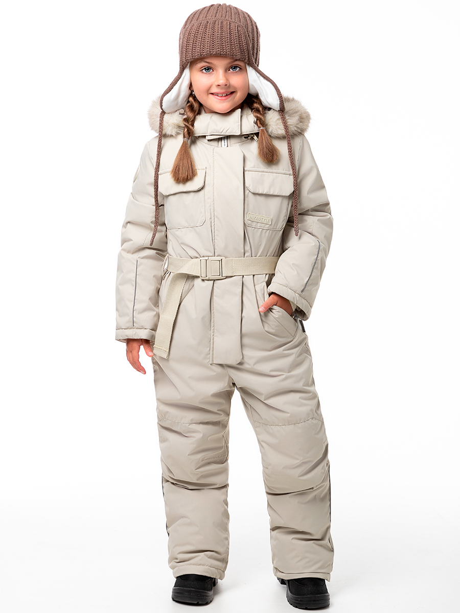 

Комбинезон детский NIKASTYLE 8з6624, беж, 128, Бежевый, 8з6624
