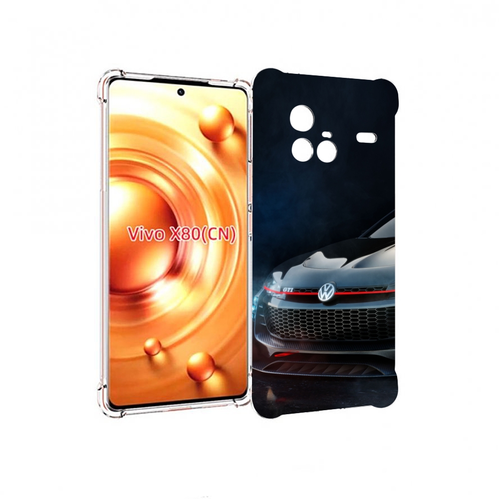 

Чехол Mypads Volkswagen 2 Мужской Для Vivo X80, Прозрачный, Tocco