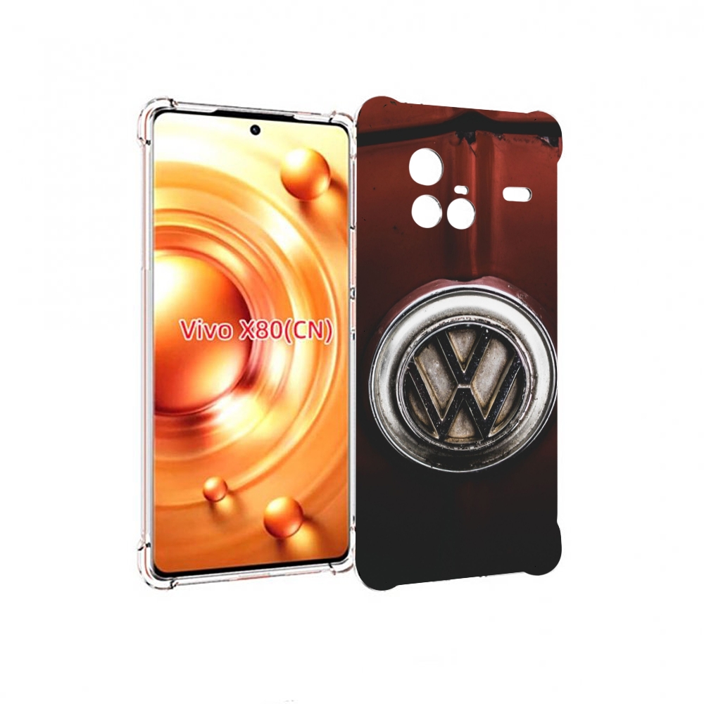 

Чехол Mypads Volkswagen 1 Мужской Для Vivo X80, Прозрачный, Tocco