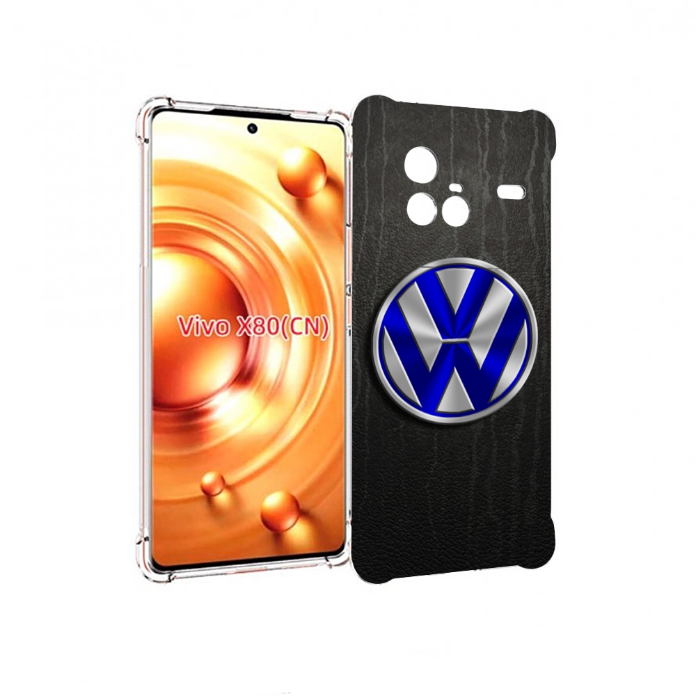 

Чехол Mypads Volkswagen 3 Для Vivo X80, Прозрачный, Tocco