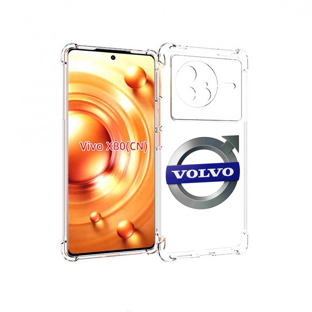 

Чехол Mypads Volvo Мужской Для Vivo X80, Прозрачный, Tocco