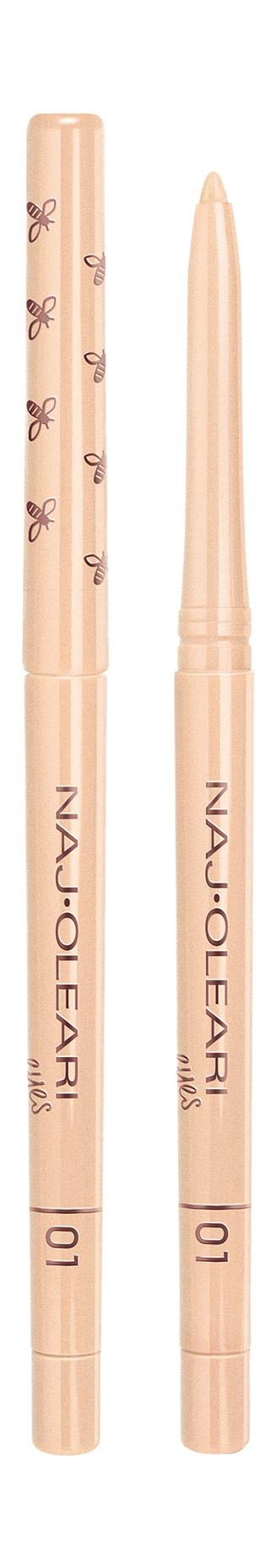 

Карандаш для глаз Naj Oleari Irresistible Eyeliner and Kajal т. 01