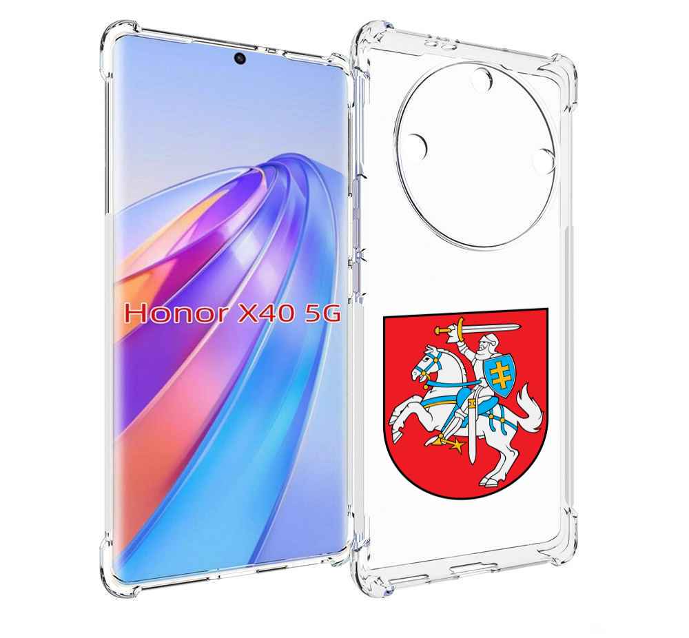 

Чехол MyPads герб-литва для Honor X40, Прозрачный, Tocco