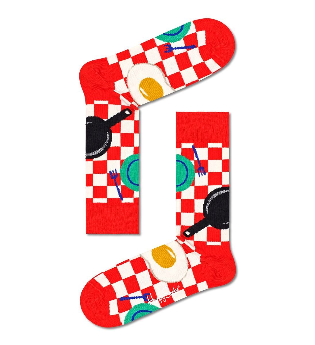 

Носки унисекс Happy Socks EBI01 красные 25, Красный, EBI01