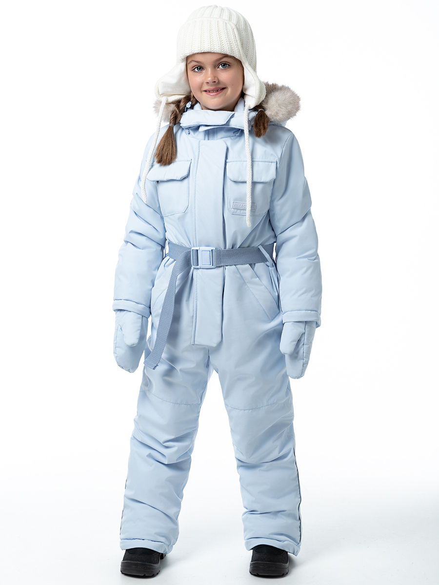 

Комбинезон детский NIKASTYLE 8з6624, лед, 140, Голубой, 8з6624