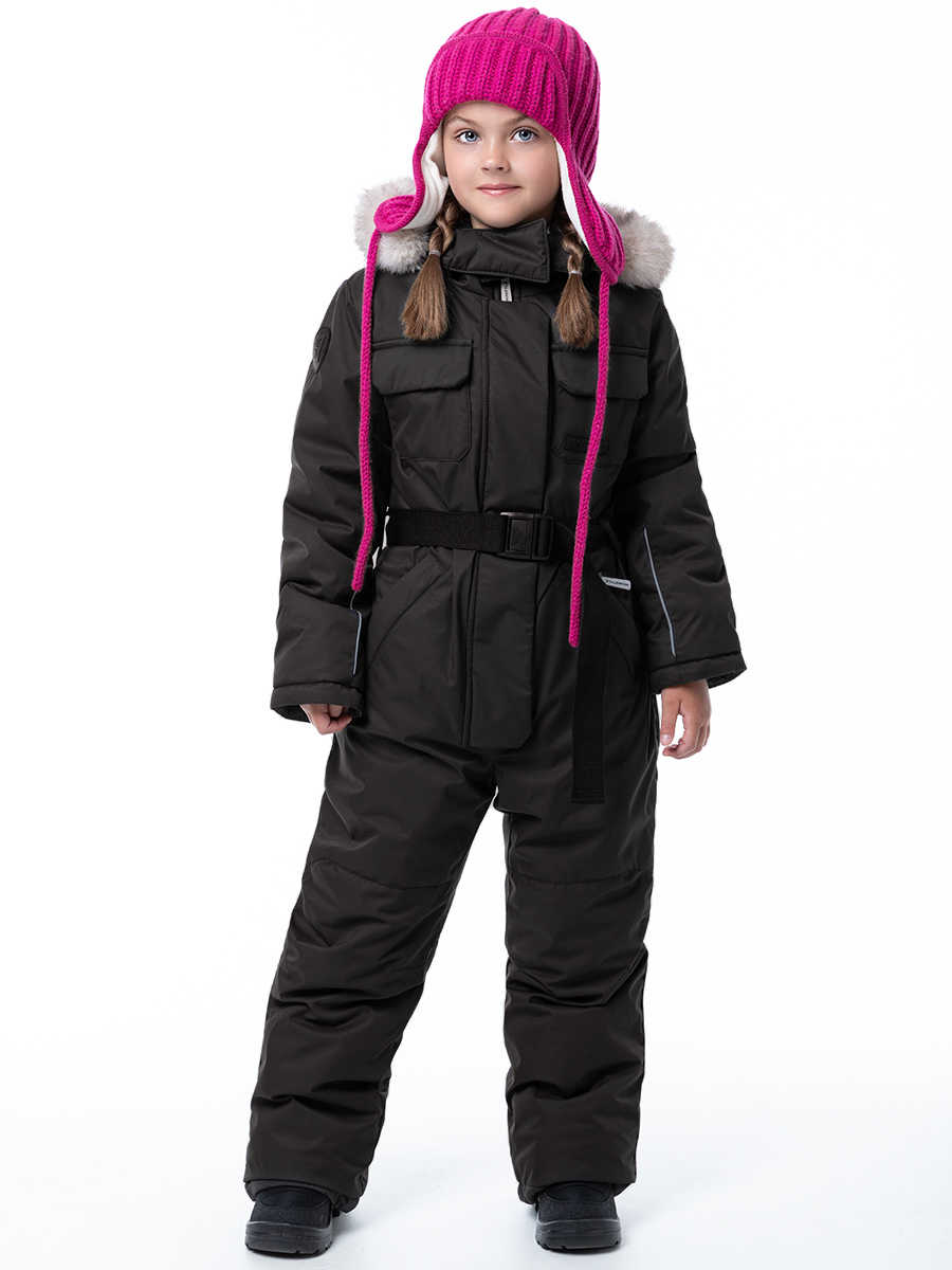 

Комбинезон детский NIKASTYLE 8з6624, черный шоколад, 128, 8з6624