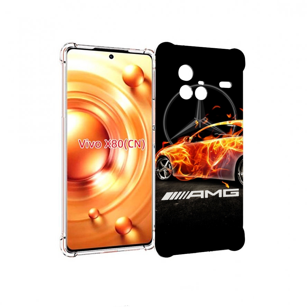 

Чехол Mypads Амг Мужской Для Vivo X80, Прозрачный, Tocco