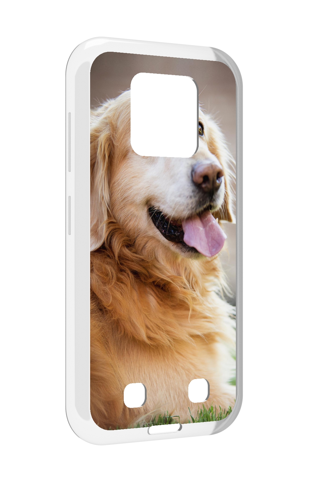 

Чехол MyPads золотистыи ретривер для Oukitel WP18, Прозрачный, Tocco