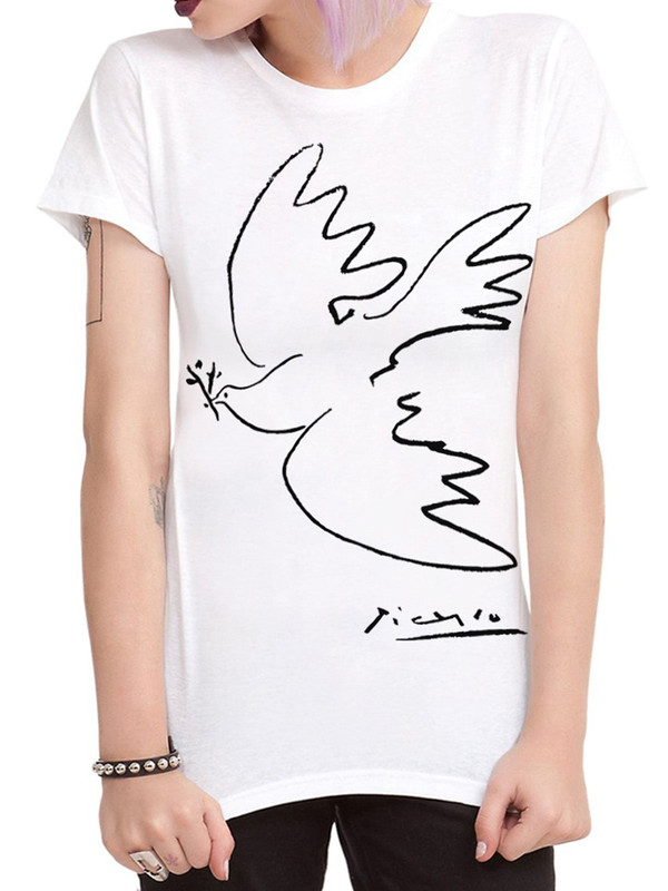 

Футболка женская Dream Shirts 9026-dove белая L, Белый, 9026-dove