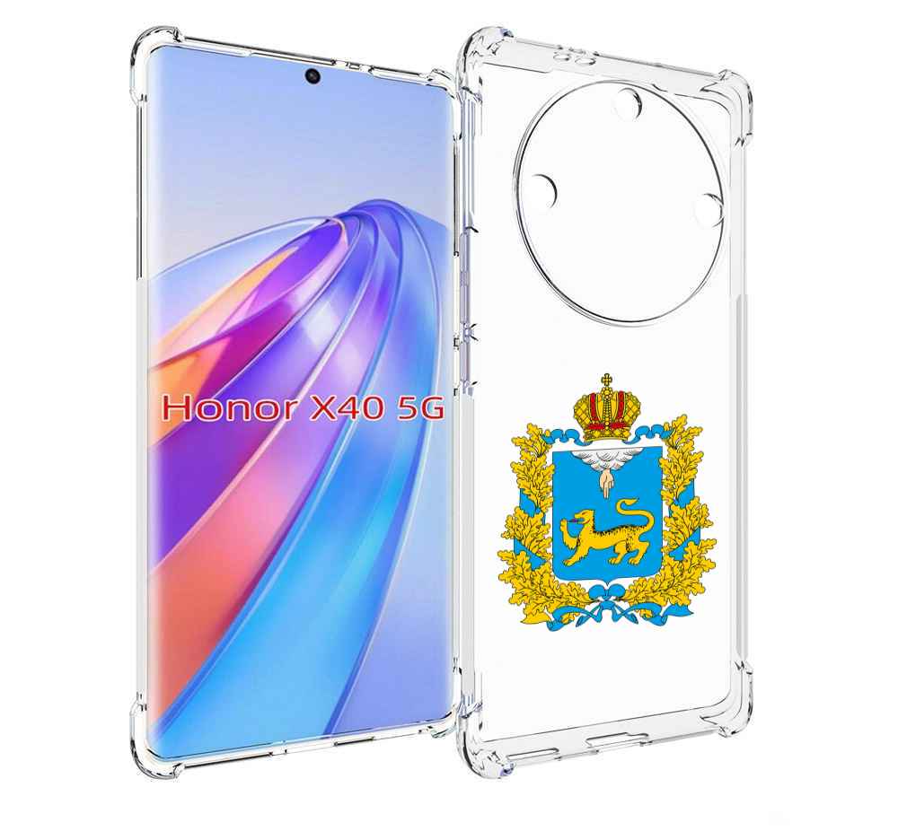 

Чехол MyPads герб-псковская-область для Honor X40, Прозрачный, Tocco