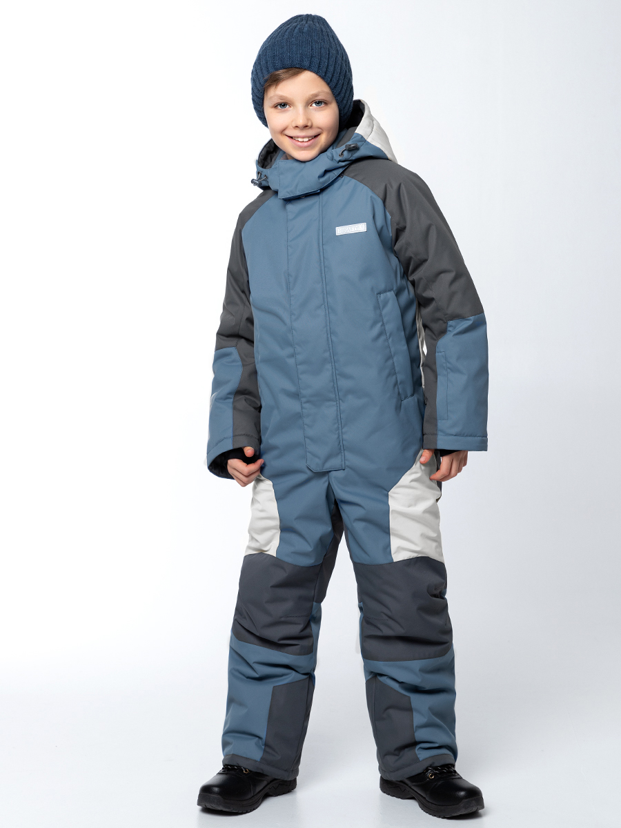 

Комбинезон детский NIKASTYLE 8з6724, туман/асфальт, 128, Синий;серый, 8з6724