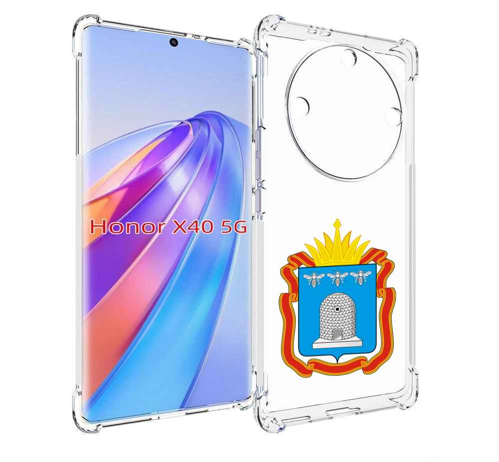 

Чехол MyPads герб-тамбовская-область для Honor X40, Прозрачный, Tocco