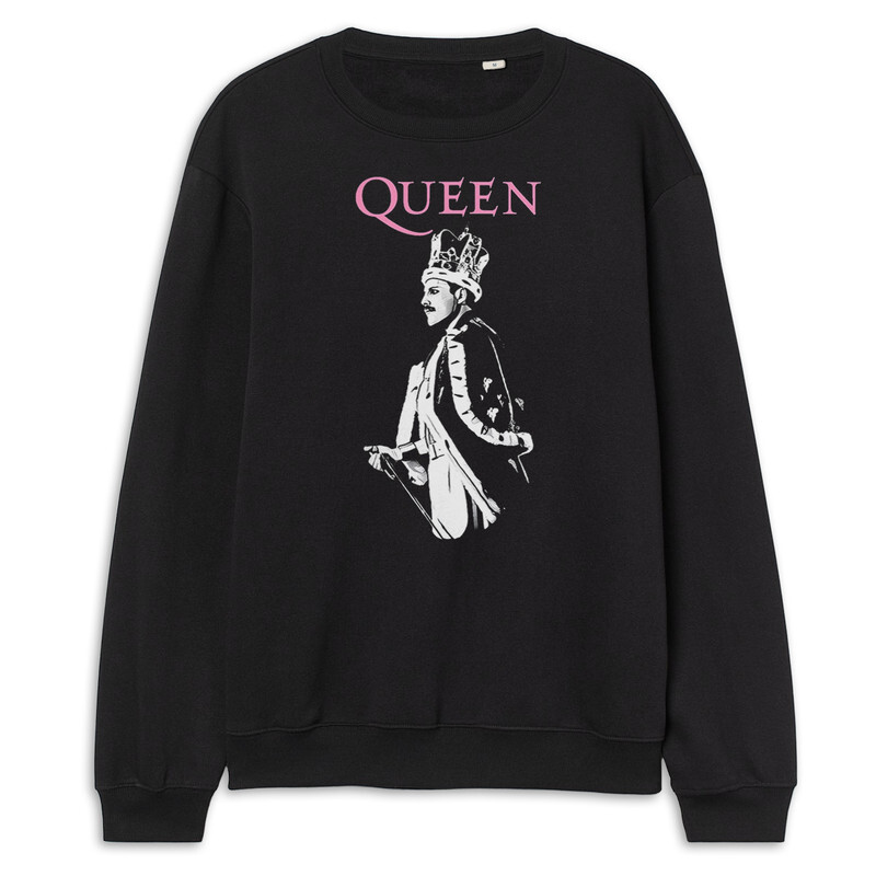

Свитшот женский Dream Shirts 177-queenfr-swi-1 черный 54 RU, 177-queenfr-swi-1