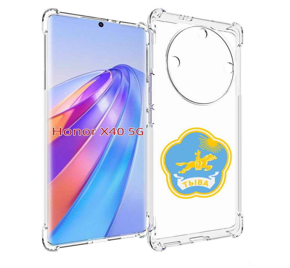 Чехол MyPads герб-тыва-кызыл для Honor X40