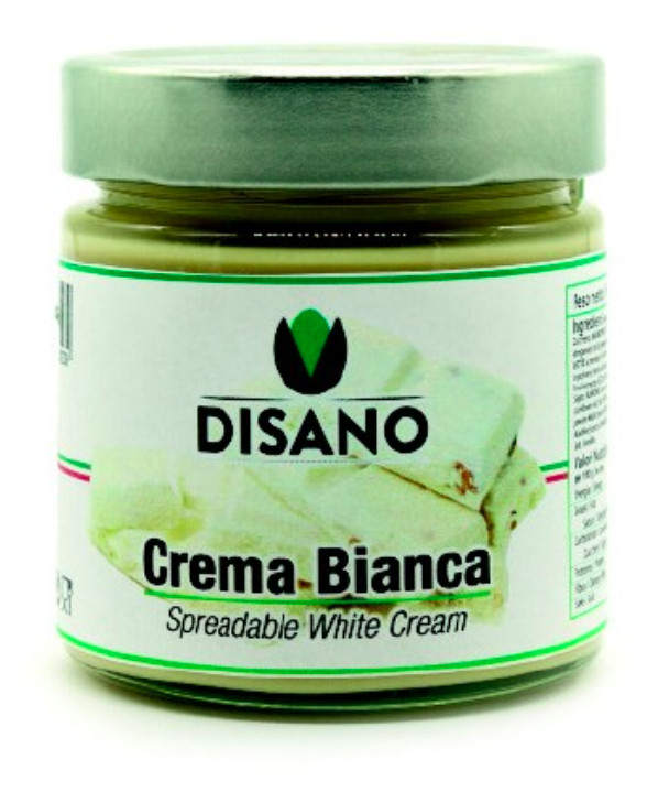 фото Сладкая крем-паста белый шоколад "disano" без глютена, стекло 200гр