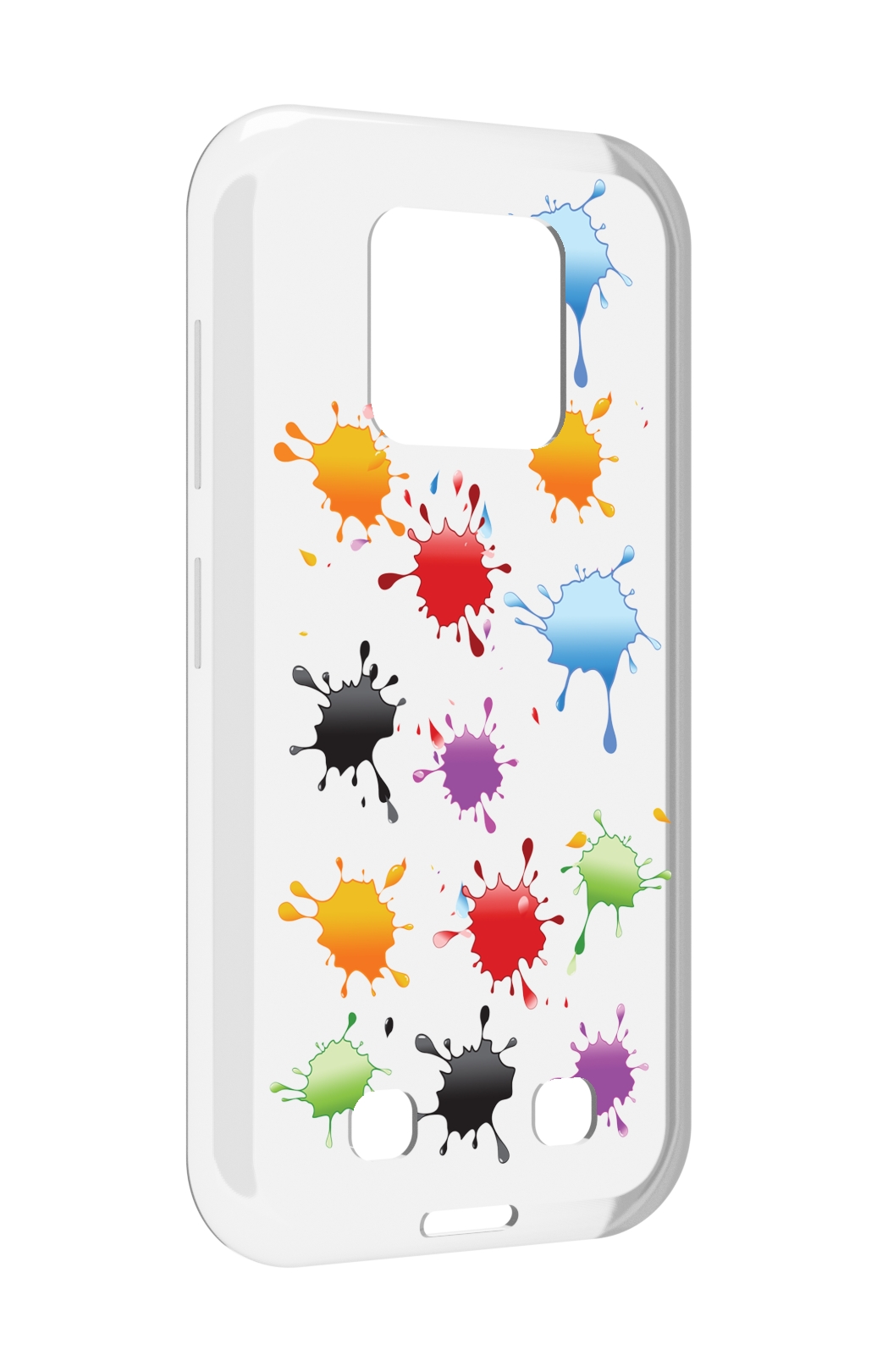 

Чехол MyPads кляксы для Oukitel WP18, Прозрачный, Tocco