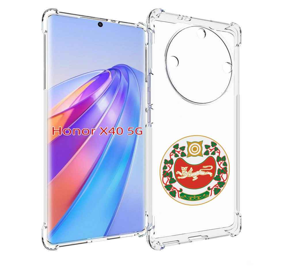 

Чехол MyPads герб-хакасия-абакан для Honor X40, Прозрачный, Tocco