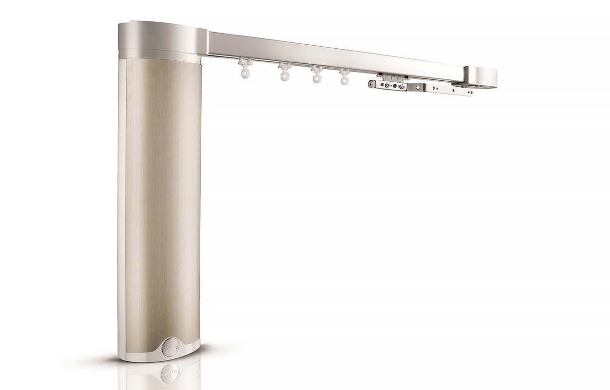 фото Карнизы на пульте somfy glydea ultra 60 wt (бесшумный), 300 сантиметров