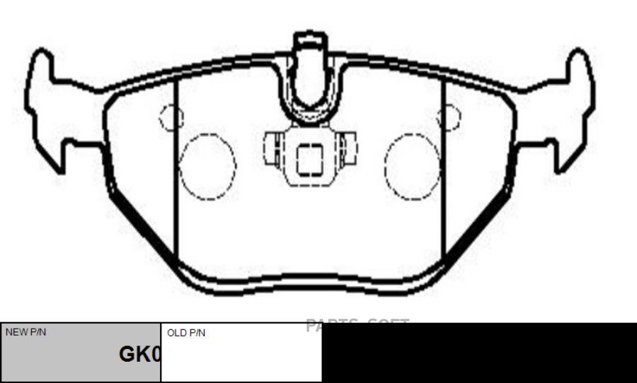 

Колодки торм.зад. BMW 3 90-98/ 3 02-05/ 3 02-05/ 316I 93-98/ 318D 03-05/ 318D 03-05/ 3 CTR