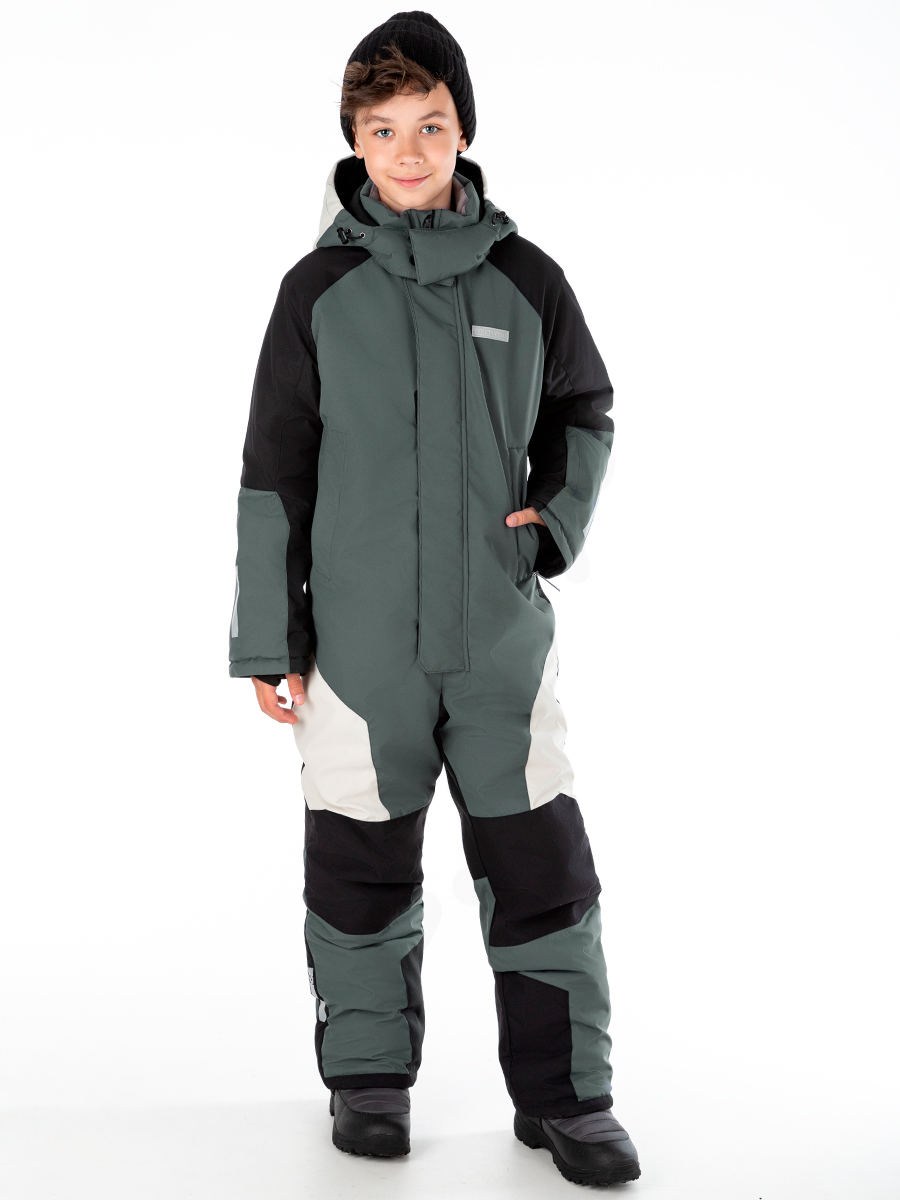 

Комбинезон детский NIKASTYLE 8з6924, мох/черный, 152, Зеленый;черный, 8з6924