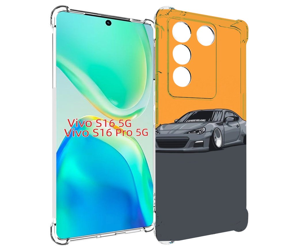 

Чехол MyPads Спорт-кар для Vivo S16 5G/S16 Pro 5G/V27/V27 Pro, Tocco