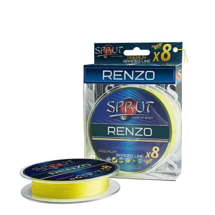 

Шнур Sprut RENZO (0.16 / 14.3 / 140 / 2 / желтый / Fluo Yellow / 2 / 200 / 2), Renzo Soft Premium