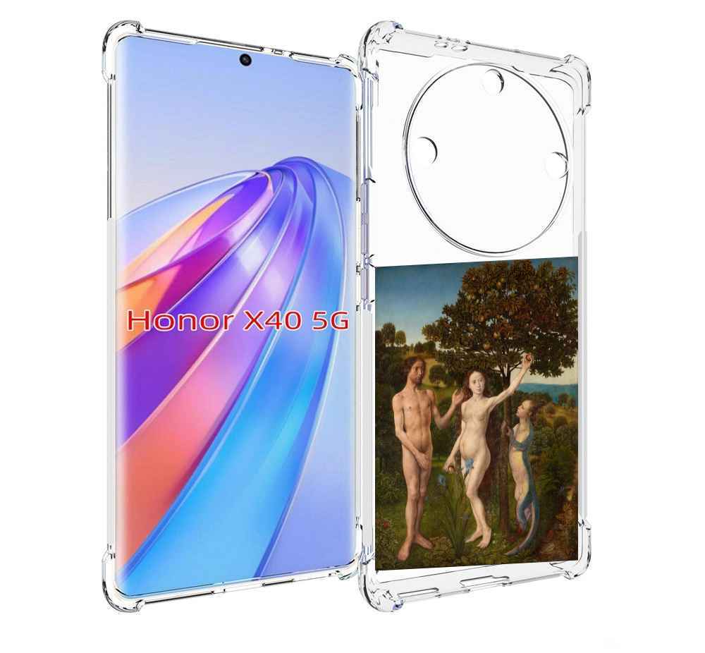 

Чехол MyPads грехопадение для Honor X40, Прозрачный, Tocco