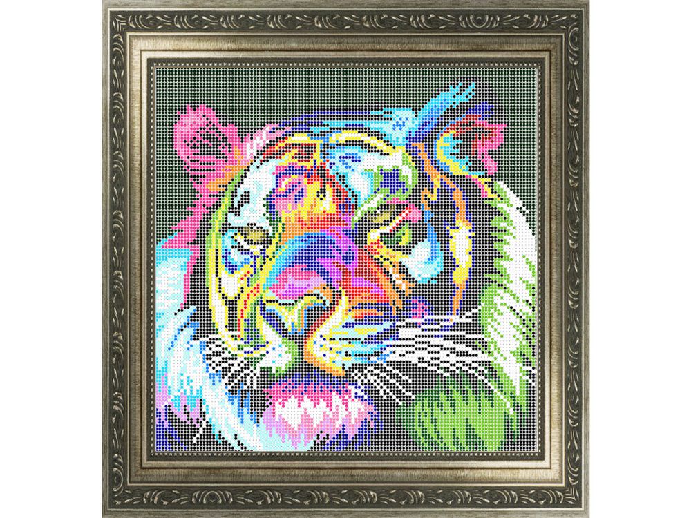 

Рисунок на ткани «Тигр»