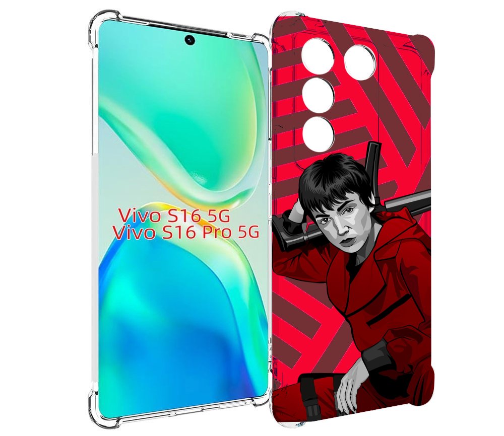 

Чехол MyPads Токио-бумажный-дом для Vivo S16 5G/S16 Pro 5G/V27/V27 Pro, Tocco