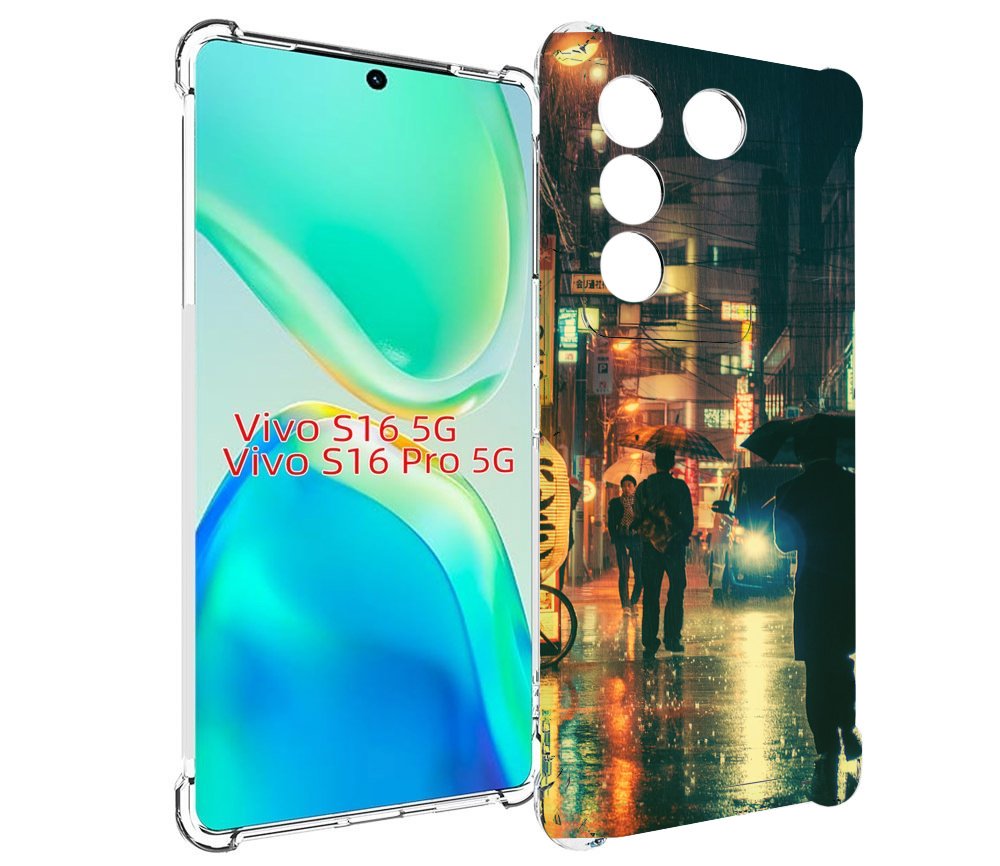

Чехол MyPads Токио-сеул для Vivo S16 5G/S16 Pro 5G/V27/V27 Pro, Tocco
