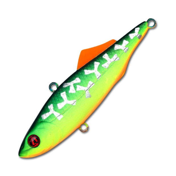 

Воблер для рыбалки Pontoon21 Kalikana Vib 52 Silent, 070F, 52мм, 8.2гр., Зеленый;желтый;оранжевый;черный;серебристый, Kalikana Vib