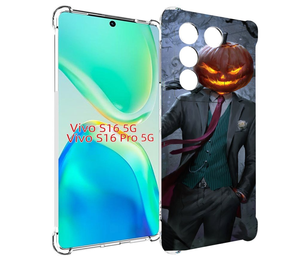 

Чехол MyPads Тыква-убийца для Vivo S16 5G/S16 Pro 5G/V27/V27 Pro, Tocco