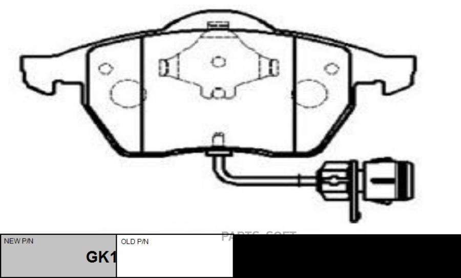 

Колодки торм. пер. AUDI 100/ 100 Avant/ 100 QUATTRO 90-94/ A6 94-97 CTR