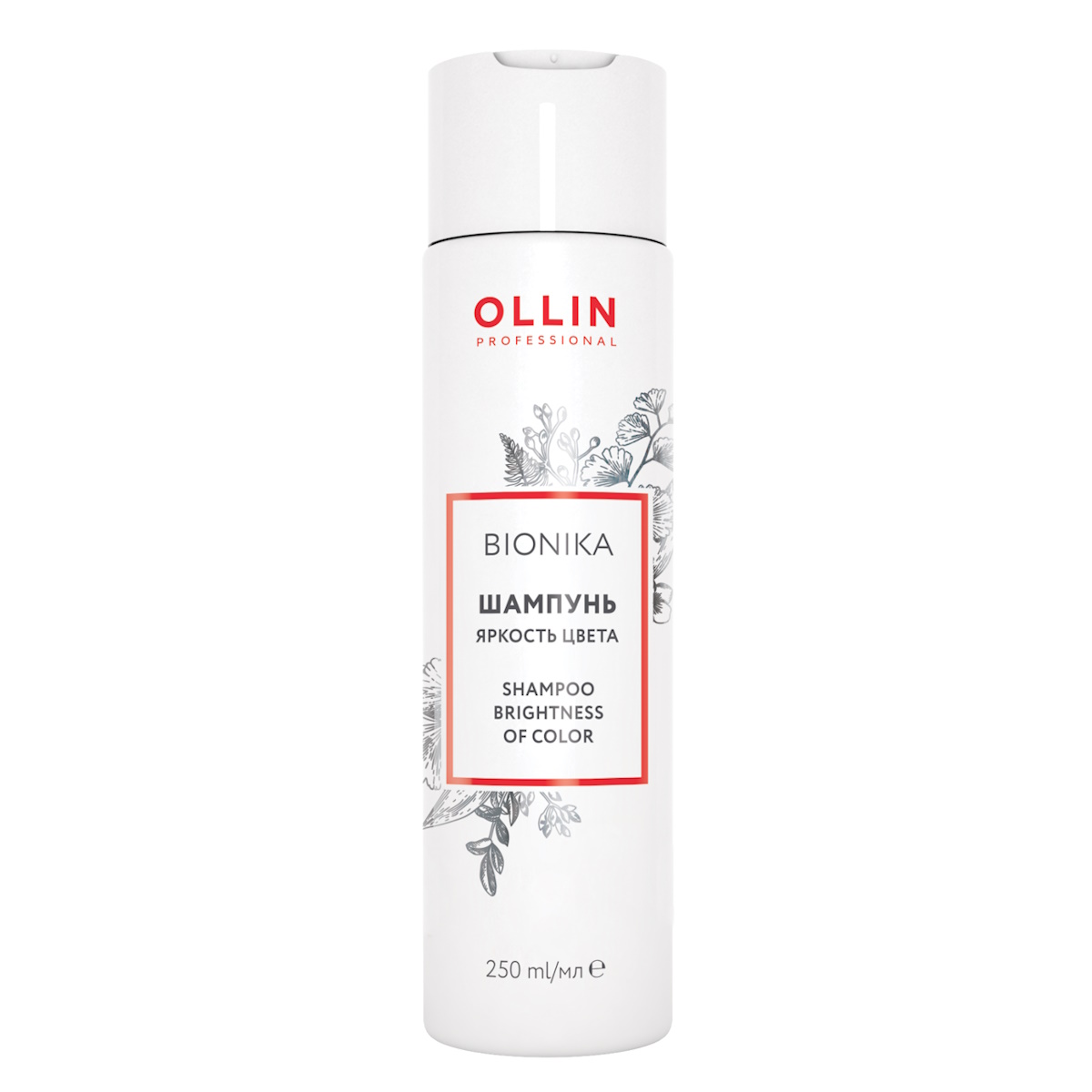 

Шампунь BIONIKA для окрашенных волос Ollin Professional яркость цвета 250 мл, BioNika