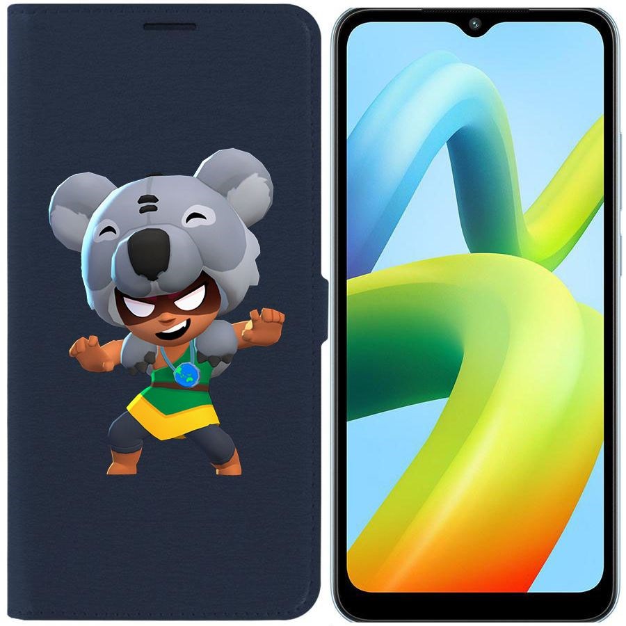 

Чехол-книжка Eco Book для Xiaomi Redmi A1+ Brawl Stars-Нита Коала