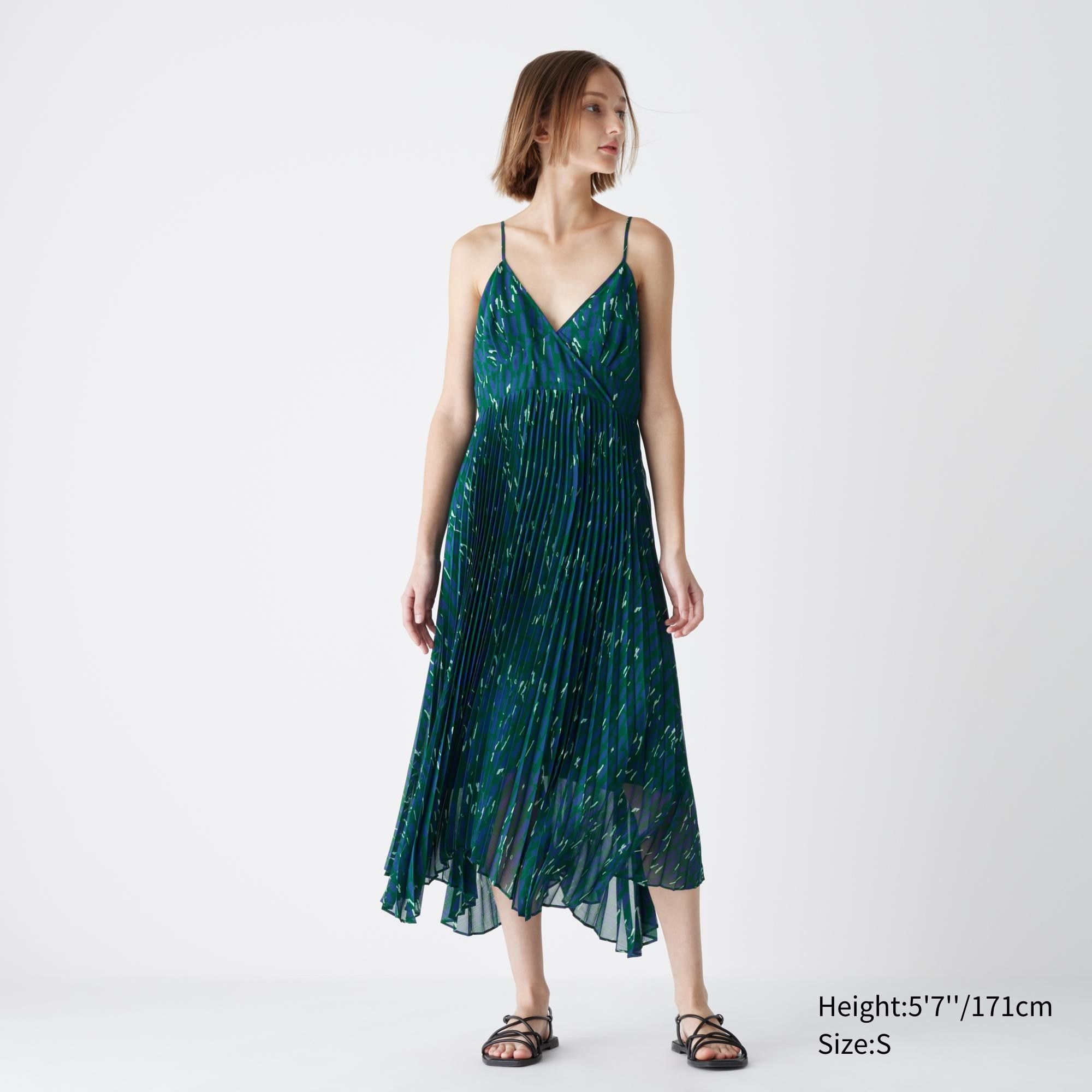 

Платье женское UNIQLO 466279 зеленое XS, Зеленый, 466279