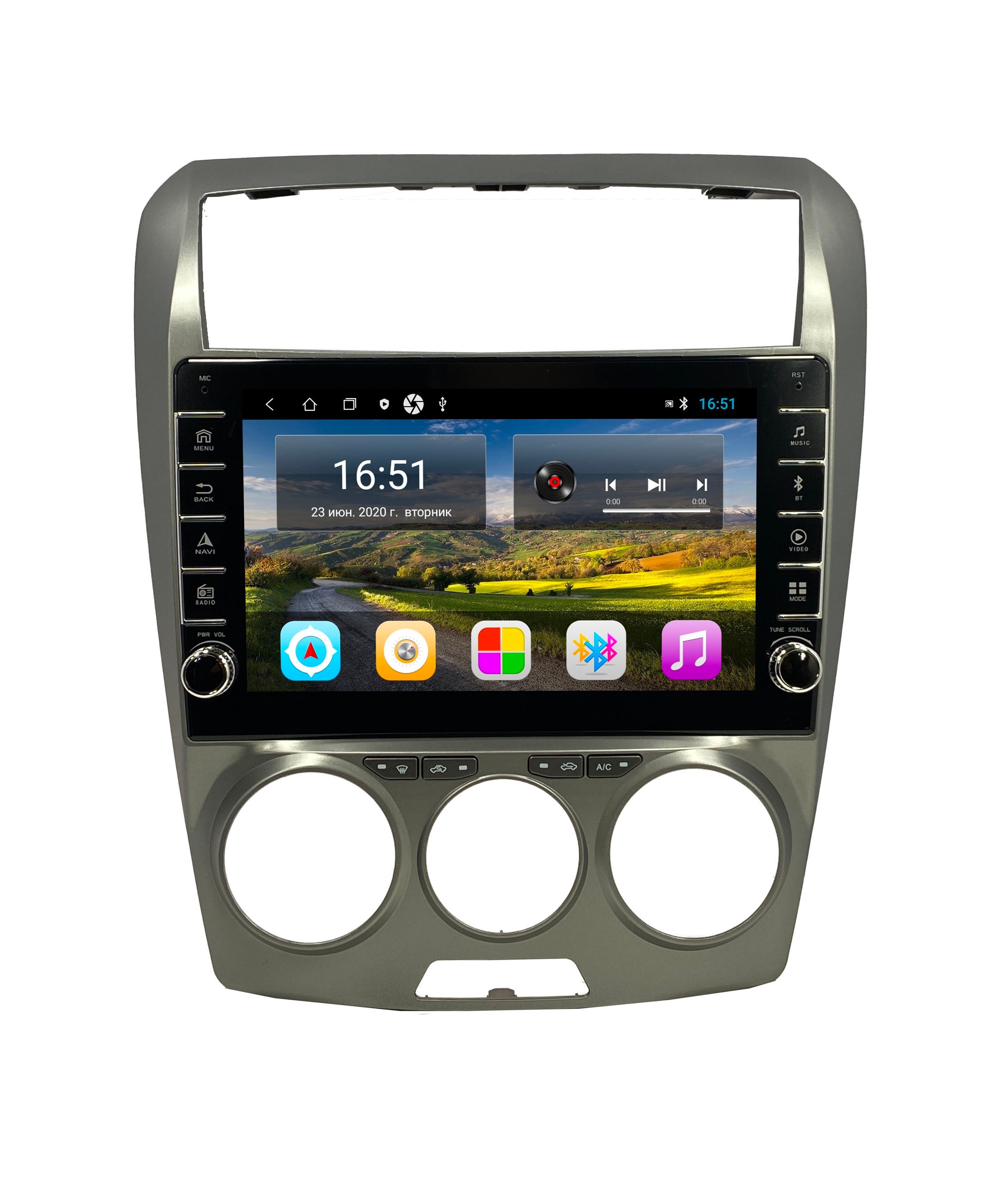 Штатная автомагнитола Zenith FAW Bestrutn B50 2009-2014 Android 12 232GB с крутилками 2183000₽