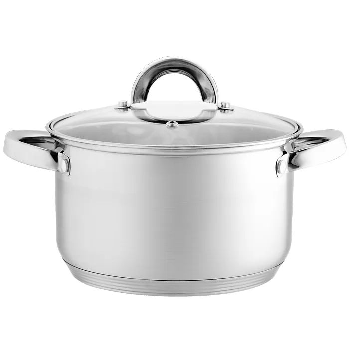 

Кастрюля Webber 6.6L BE-114/2, Серебристый