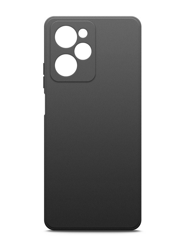 

Чехол Brozo на Poco X5, с силиконом Soft touch, черный, Xiaomi POCO X5