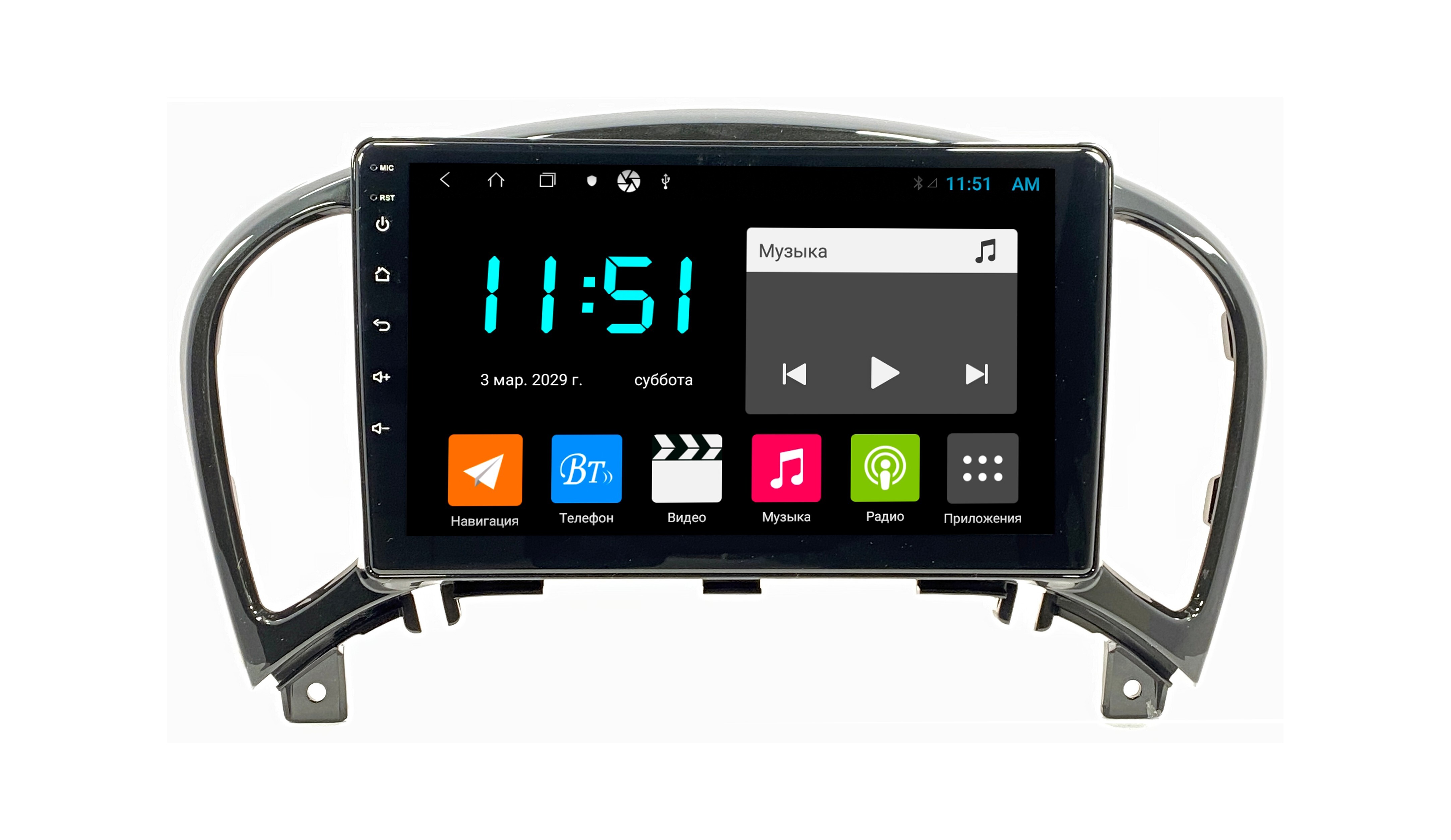 Штатная автомагнитола Zenith Nissan Juke 2010-2019 Android 12 464GB Мультируль ШГУ 3044000₽