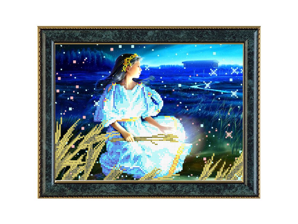 

Рисунок на ткани «Дева»