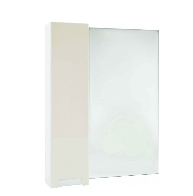

Зеркало-шкаф Bellezza Пегас 60 L, бежевое 4610409002077, Бежевый, Пегас