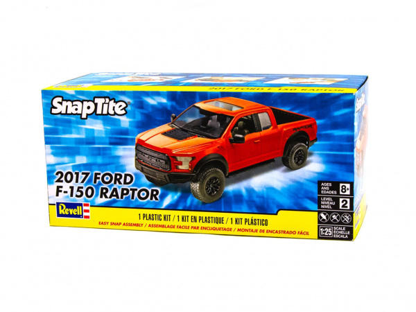 

Сборная модель Revell 1/25 Автомобиль 2017 Ford F-150 Raptor 11985