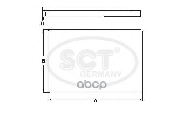 

SCT SAK 113 Салонный фильтр SAK113