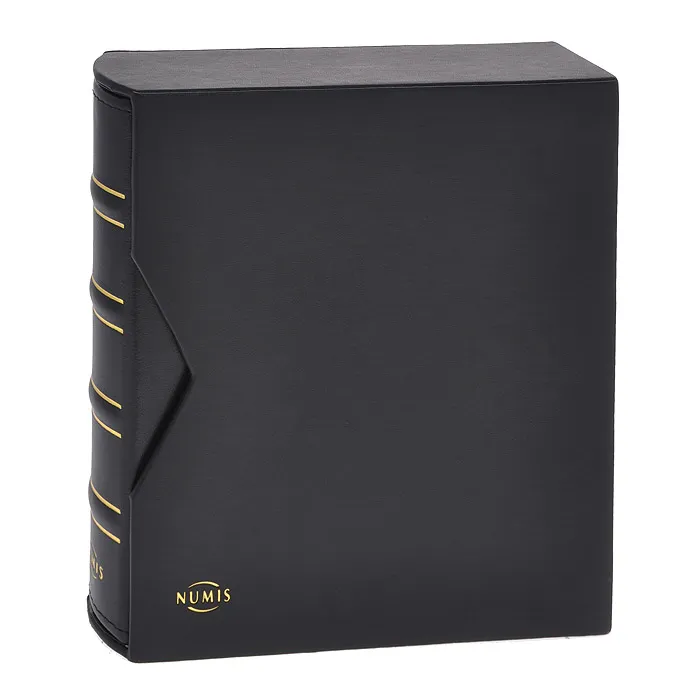 

Альбом для монет и банкнот Leuchtturm 320592 Classic Numis черный, в футляре