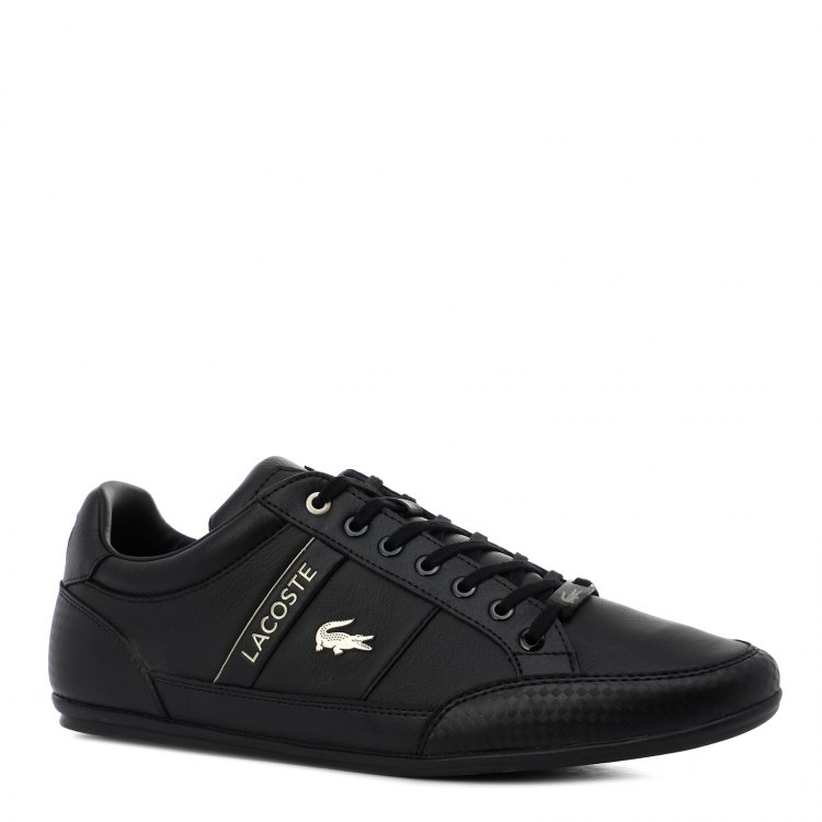 

Кеды мужские Lacoste CMA0063 CHAYMON черные 9.5 UK, CMA0063 CHAYMON