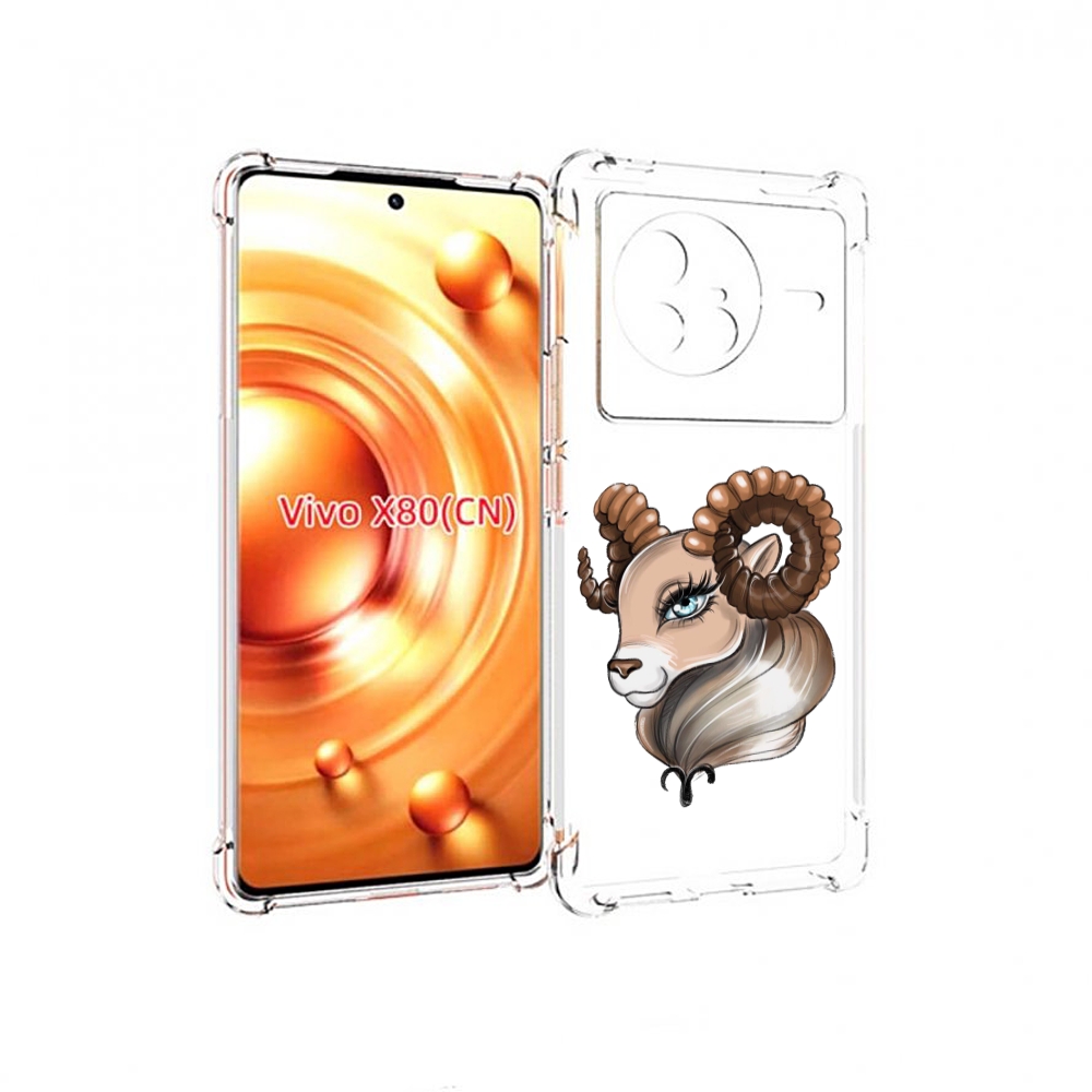 

Чехол Mypads Барашка Для Vivo X80, Прозрачный, Tocco