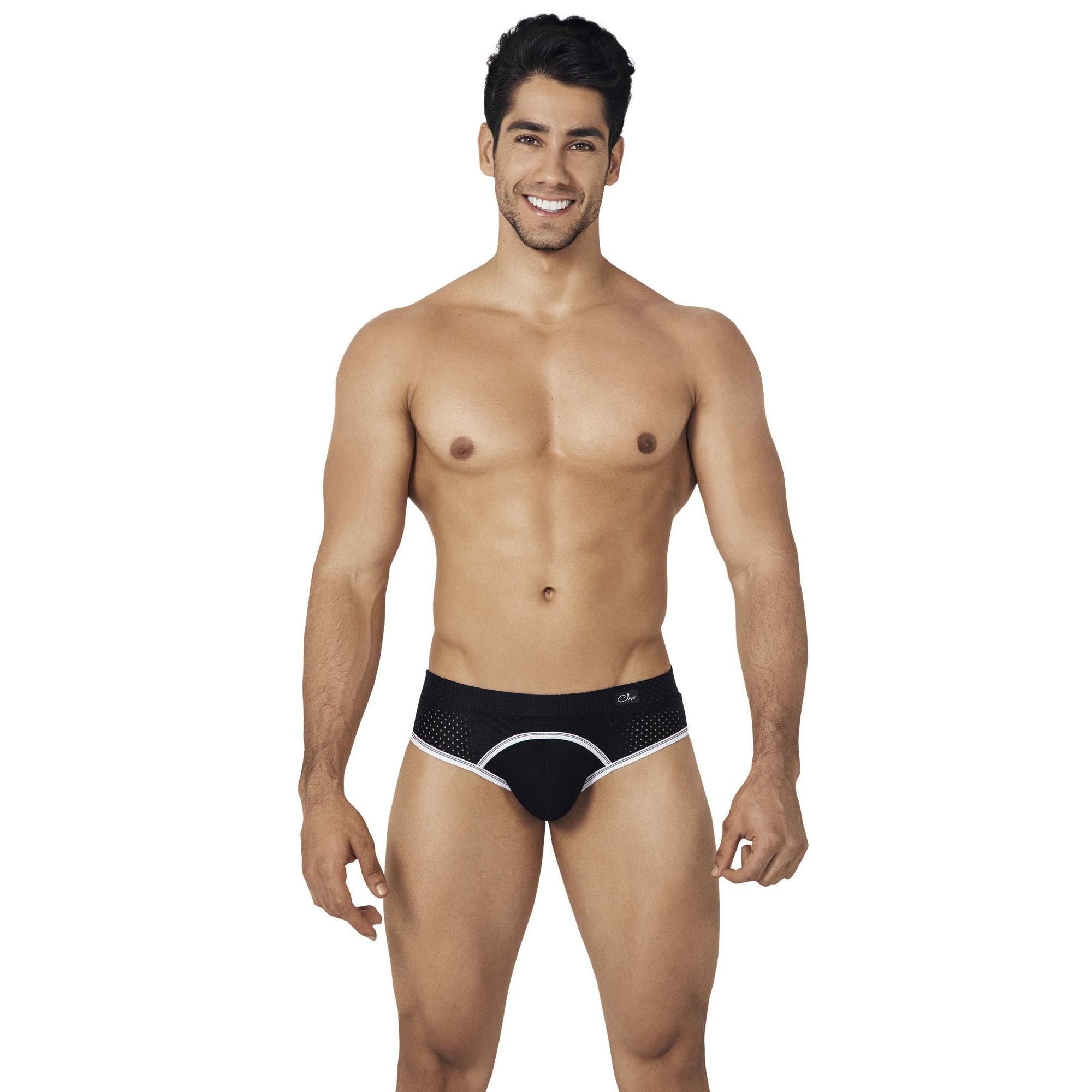 

Мужские брифы черные Clever CONTROL BRIEF 026311 M, 0263