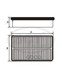 

Воздушный фильтр SB2154 TOYOTA LAND CRUISER PRADO 120. 150 02-
