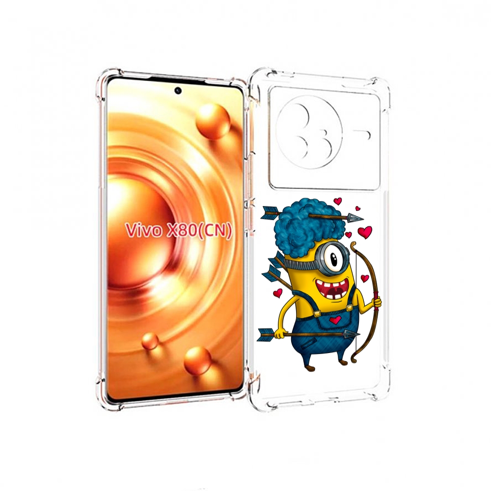 

Чехол Mypads Миньон Купидон Для Vivo X80, Прозрачный, Tocco